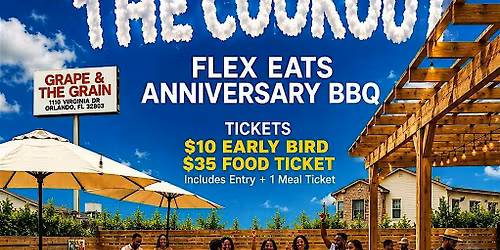 THE COOKOUT: FLEX EATS ANNIVERSARY BBQ