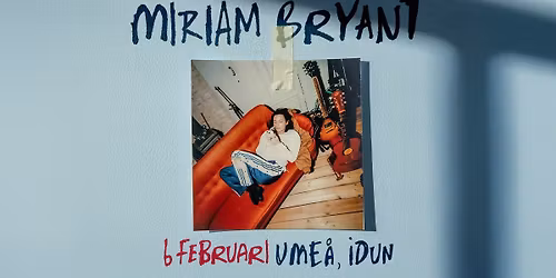 Miriam Bryant akustiskt I Idun, Ume\u00e5
