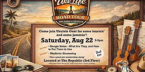 Uke Life Road Tour - Workshops and Jam @ Uke Republic