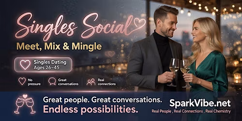 Logan Circle \/Shaw Singles Social \u2014 Meet& Mingle Singles Dating Ages 26\u201345
