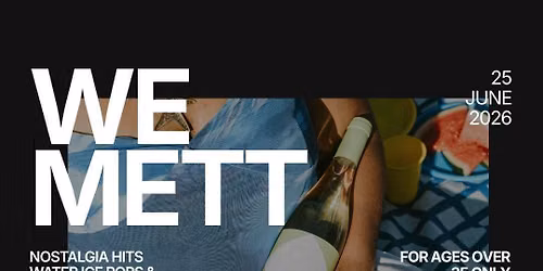 Thursday | We Mett on Thursday (35+) @ SPRUDL&amp;METT | Frankfurt | Tickets at thursday.com 