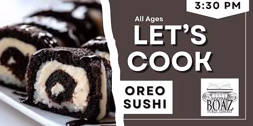 Let's Cook: Oreo Sushi