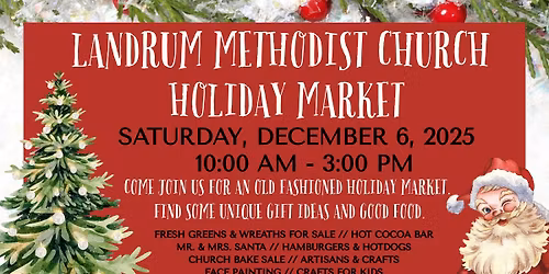 Landrum Methodist Church Holiday Market