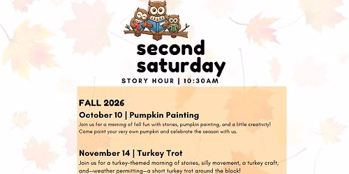 Second Saturday Story Hour