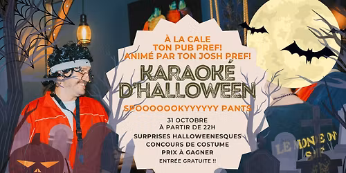 \ud83c\udfa4 Karaok\u00e9 d\u2019Halloween \ud83c\udf83
