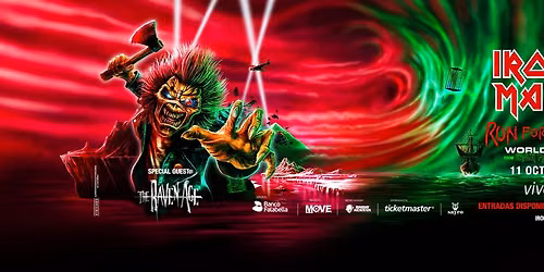 Iron Maiden en Colombia Run for your LIves!