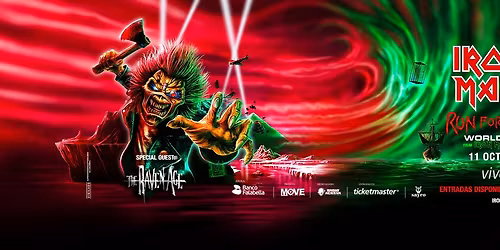 Iron Maiden en Colombia Run for your LIves!