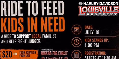 Ride to Feed Kids in Need