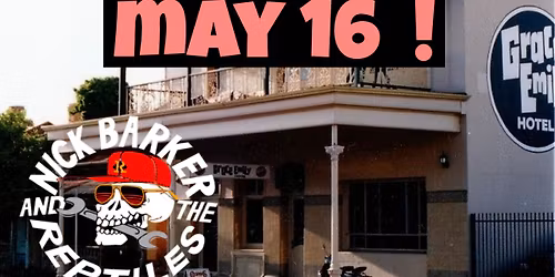 Nick Barker and the Retiles at the Grace 