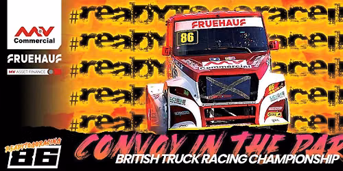 Convoy in the Park Truck Racing with team #86 MV Truck Racing