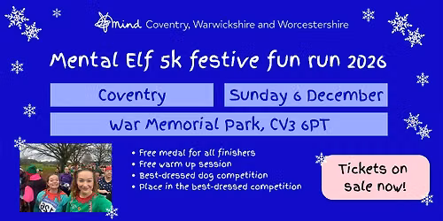 Mental Elf 2026 5k Festive Fun Run - Coventry