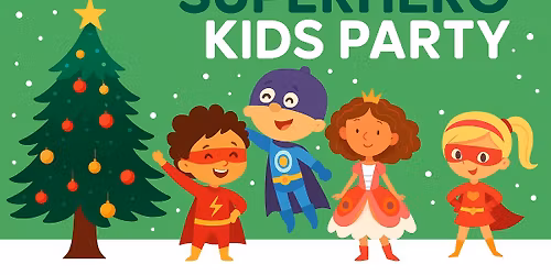 SUPERHERO & PRINCESS CHRISTMAS PARTY | THE QUBE