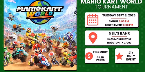 Mario Kart World Tournament