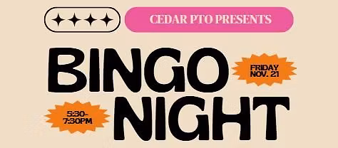 Bingo & uPaint Family Night!