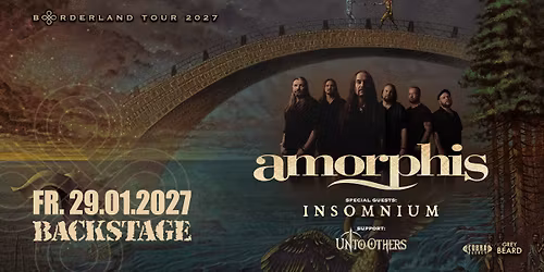 AMORPHIS | BORDERLAND TOUR 2027 | BACKSTAGE M\u00dcNCHEN 2027