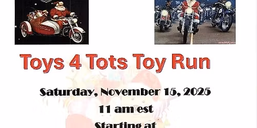 Toys For Tots Toy Run