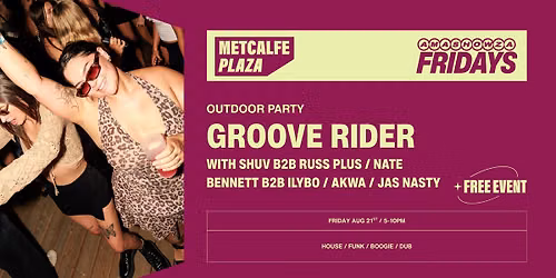 AMASHOWZA FRIDAYS with Groove Rider