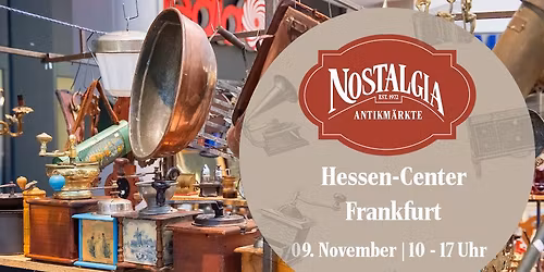 Nostalgia Antikmarkt Frankfurt (indoor)