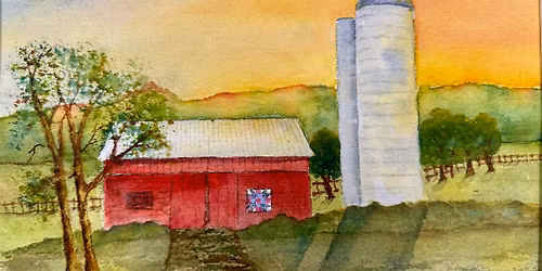 Barn Painting Workshop - Watercolor , 4 day workshop