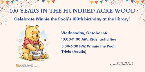 100 Years in the Hundred Acre Wood Trivia (Adults)