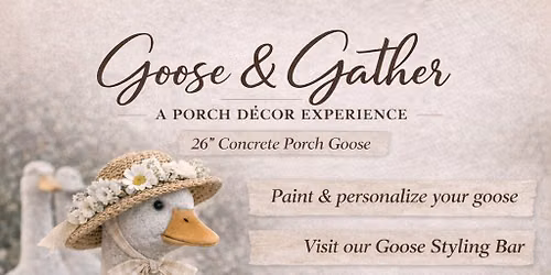 Goose & Gather: A Porch D\u00e9cor Experience