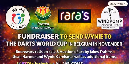 help send Wynie to Darts World Cup