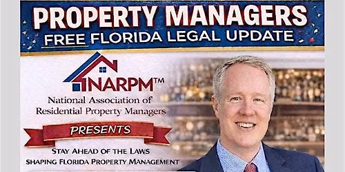 FL State NARPM Lunch & Learn: FREE Florida Legal Update