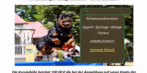 UO - Seminar mit Connie und Peter Scherk