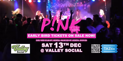 P!NK TRIBUTE @ VALLEY SOCIAL