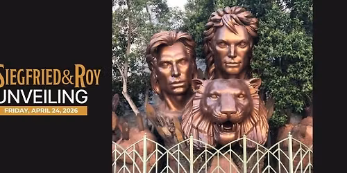 Siegfried & Roy Unveiling at The Neon Museum
