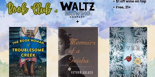 Books On Tap- Book Club at Waltz
