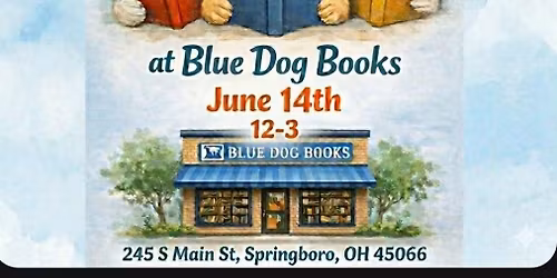 Adoption Event at Blue Dog Books