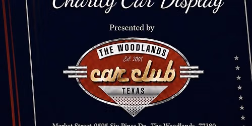 The Woodlands Cars & Coffee for a Cause Charity CAR Display