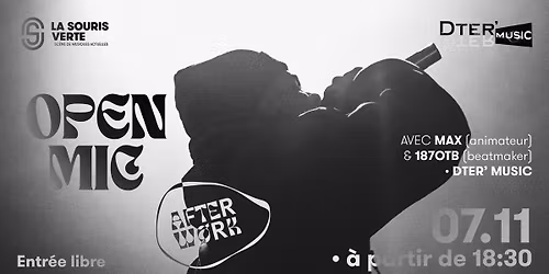 AFTERWORK \u2022 OPEN MIC