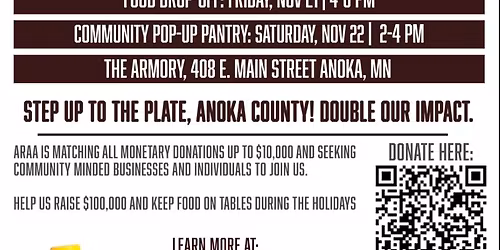 ARAA Food Drive
