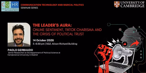 Online Sentiment, TikTok Charisma and the Crisis of Political Trust