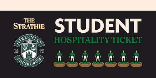 Hibs v Falkirk - Student Hospitality Ticket