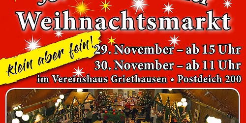 Weihnachtmarkt "klein aber fein"