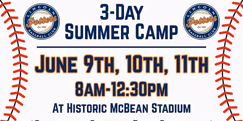 3-Day Summer Camp - June 9th, 10th, & 11th