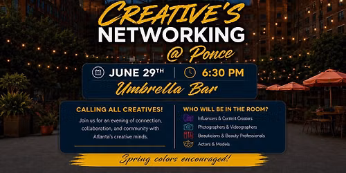 Creative's Networking @ Ponce