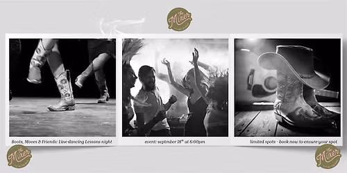 Boots, Moves & Friends: Line Dancing Night - $10