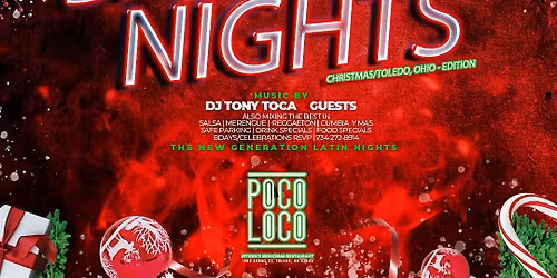 Bachata Nights - Toledo, MI - Christmas Edition - TAKEOVER