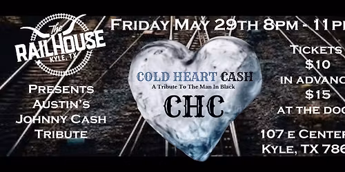  Cold Heart Cash Pulls up to The RailHouse in Kyle 