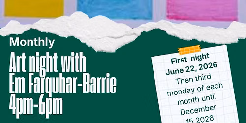 Art Night With Em Farquhar-Barrie