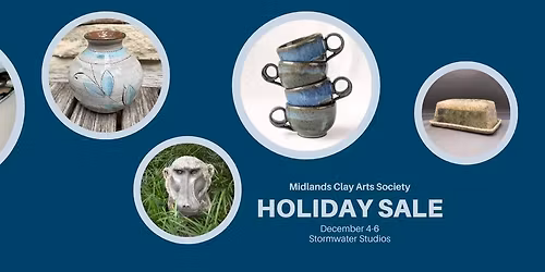Midlands Clay Arts Society Holiday Sale