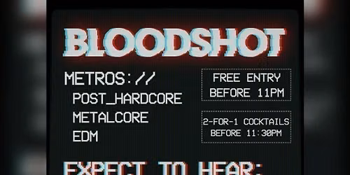 Bloodshot  - Friday 11th September