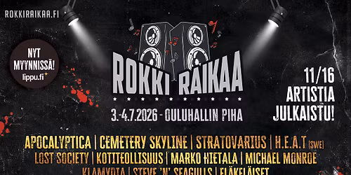 Rokki Raikaa - Oulu 3.-4.7.2026