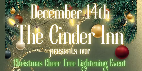 Cinders first ever tree lightening event