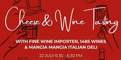 Italian Cheese & Wine Tasting