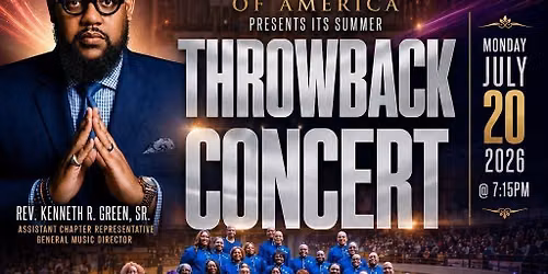 The Houston Mass Choir Annual Summer Concert -THROWBACK EDITION